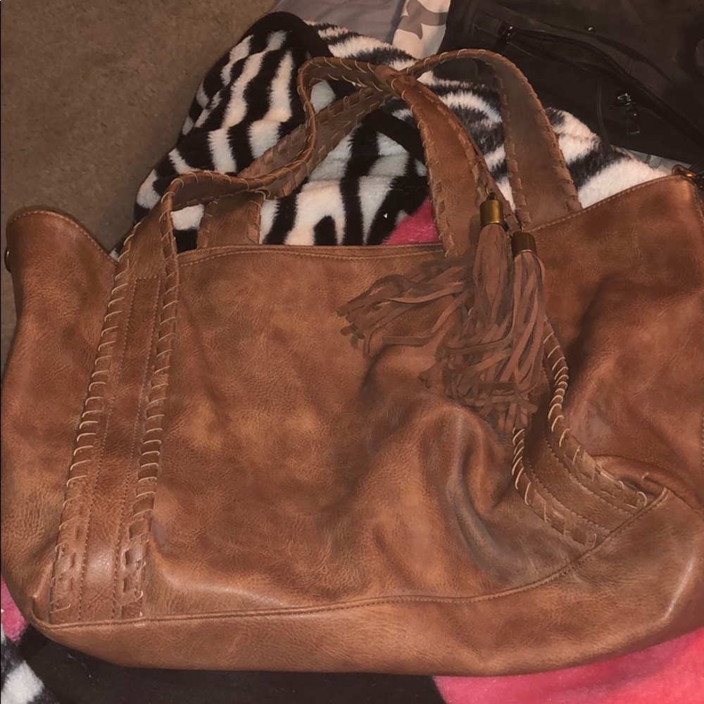 Large Brown Steve Madden Purse